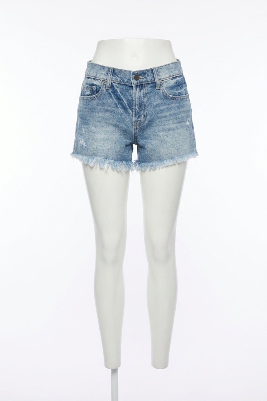 NEW HIDDEN kenzie high waist shorts in medium wash